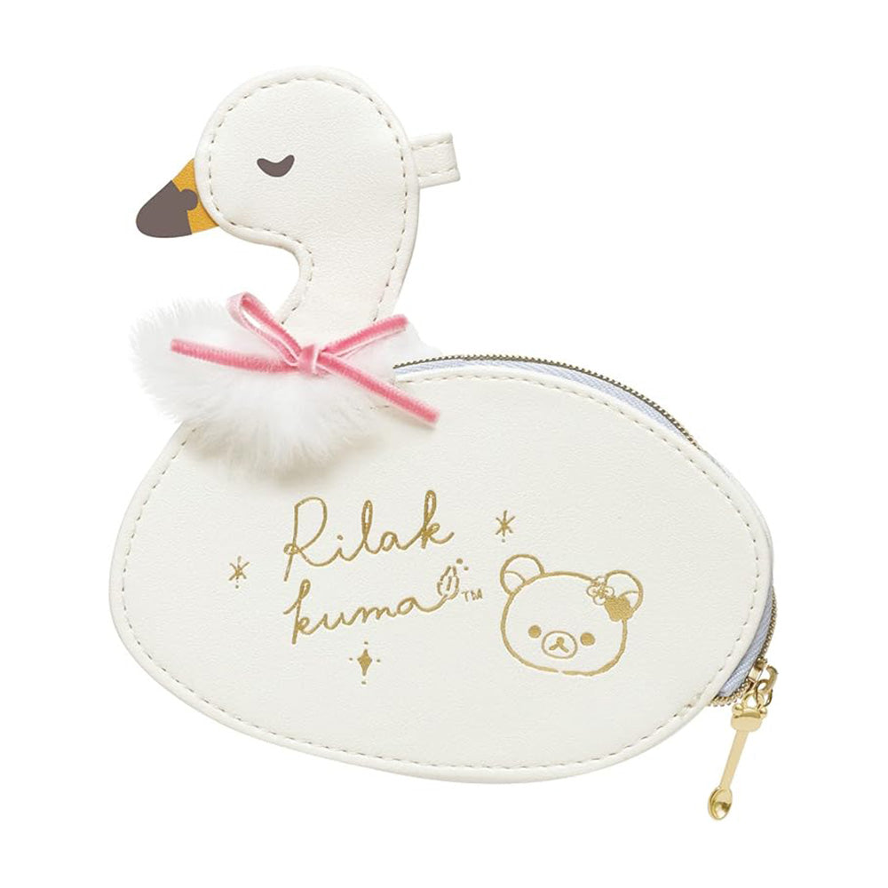 San-X Rilakkuma “Swan & Golden Flower” Pouch Set (CA33601)