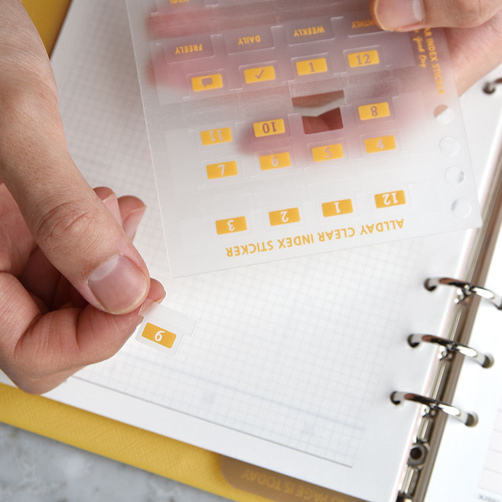 Korean stationery, Korean style, texture, number, notes