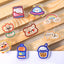 Cheerful Clips: Acrylic Organizer with Cute Illustrations