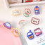 Cheerful Clips: Acrylic Organizer with Cute Illustrations