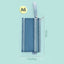 Muji-Style Morandi Mesh Transparent Pencil Case - Minimalist & Durable