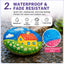 24-Color Acrylic Marker Set – Waterproof Paint Pens, Layering Graffiti Markers for Wood, Glass & Plastic