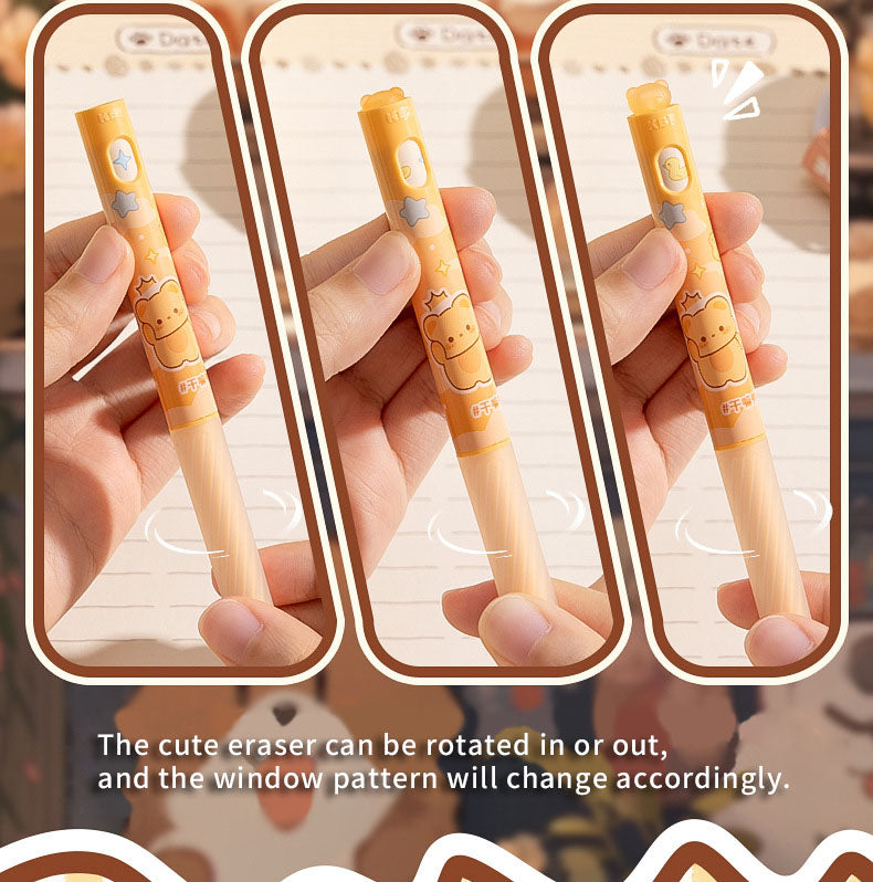 0.5 mm Quick-Dry Erasable Gel Pen Set (2-Pack)