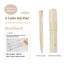 Planwith Sign triangular multi-color pen white milk tea blue pen barrel 3-color matching imported ink 0.5mm press 3-color gel pen
