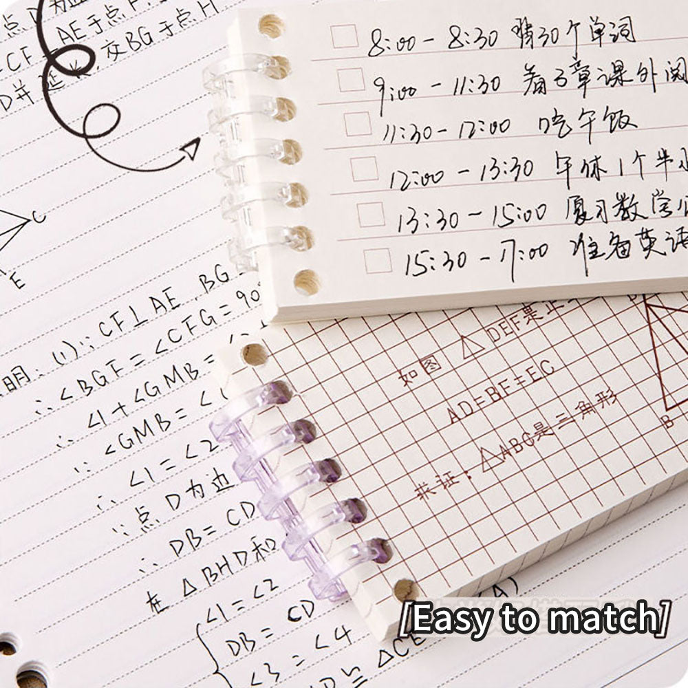 Ultimate Loose-Leaf Planner Pad – Ink-Proof, Refillable & Smooth