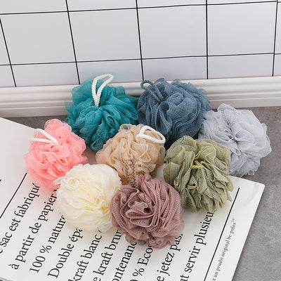 Japanese-Style Soft Bath Ball - Large, Random Color Massage