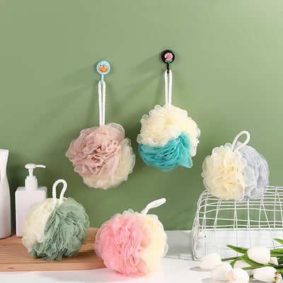 Japanese-Style Soft Bath Ball - Large, Random Color Massage