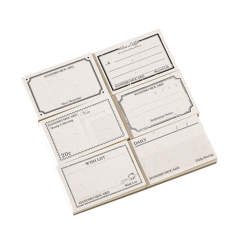 Mo·card Time Show Series Notes Notes Notes Message Notes Notes