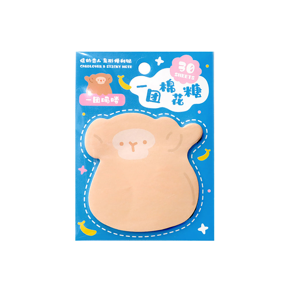 Marshmallow Cartoon Sticky Notes - Cute & Portable Notepads