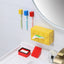 Non-Mark Adhesive Building Block Toothbrush Holder