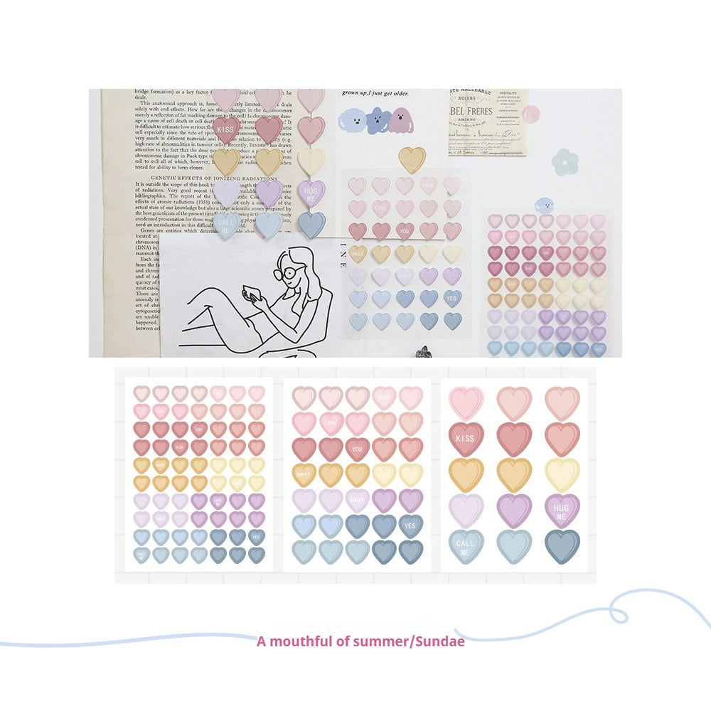 Bite of Summer Fun: Sundress Your Wallet Stickers Collection