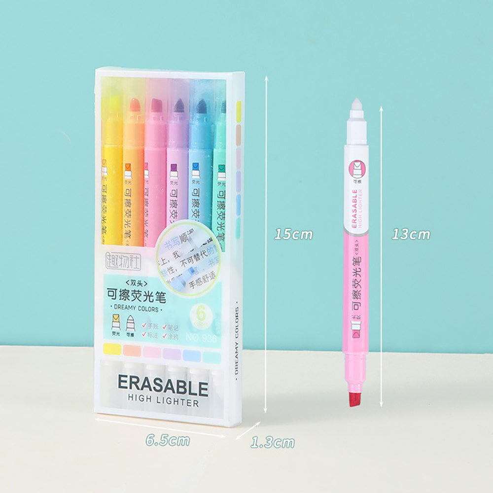 Erasable Soft-Color Note Pens: Perfect for Flawless Notes & Edits