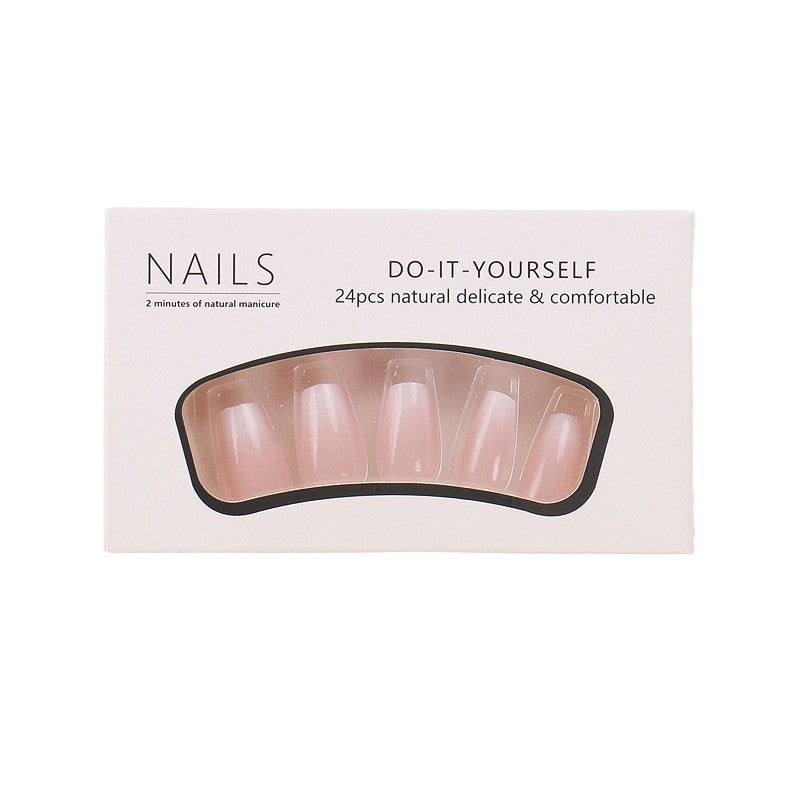 French European and American style removable nail art pieces 24 pieces/box nail stickers fingertips elegant free matching