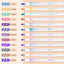 Erasable Macaron Magic Pens - 6 Vivid Colors for Creative Writing