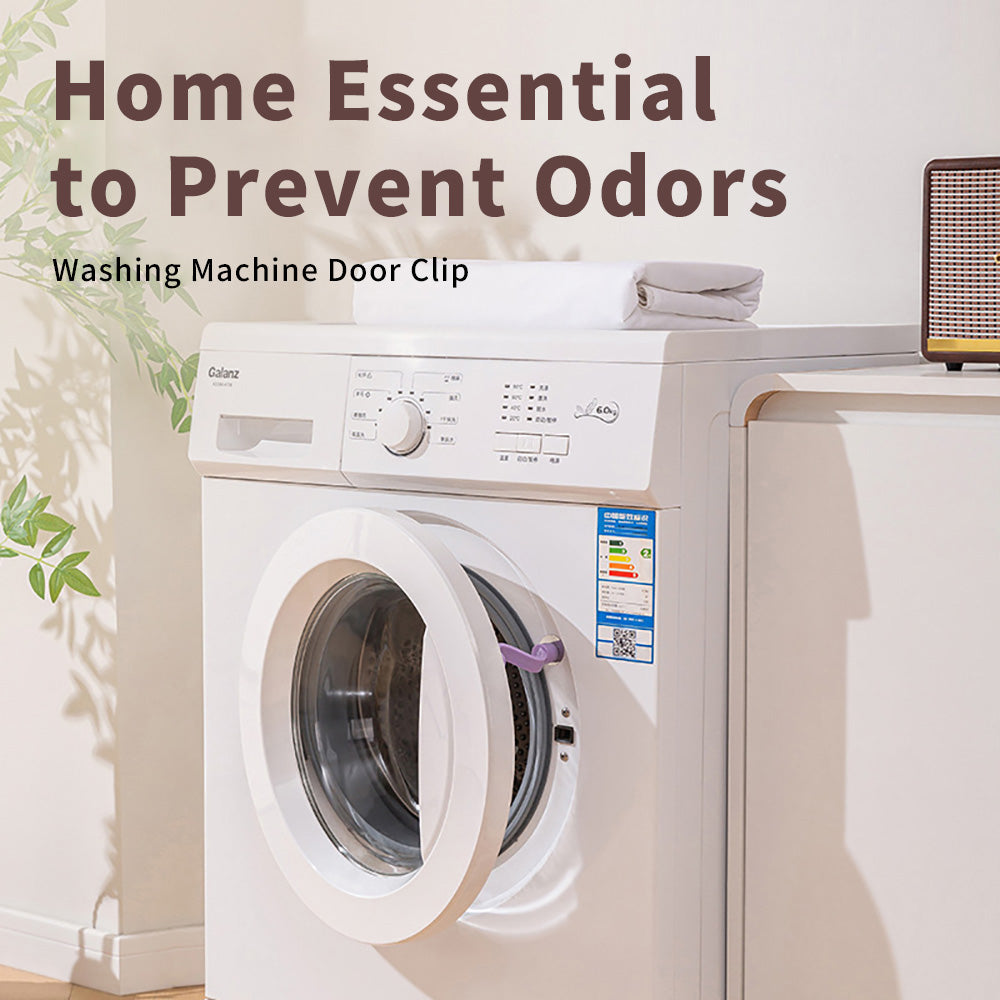 Washing Machine Door Holder – Magnetic Ventilation Clip for Moisture & Odor Prevention