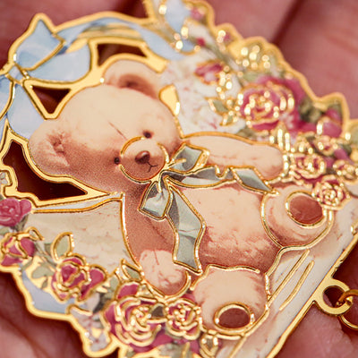 Mr. Paper Metal Bookmarks | Bear Dance Series