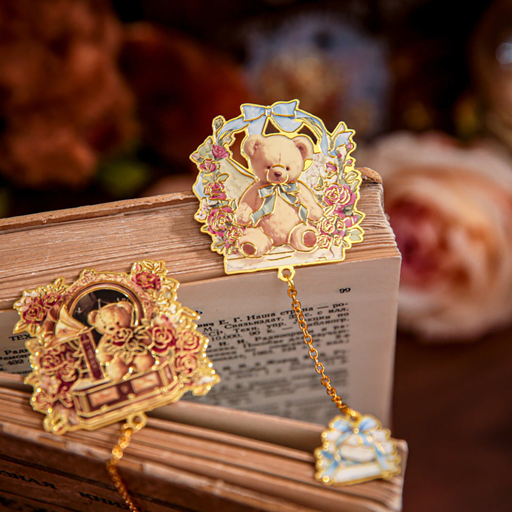 Mr. Paper Metal Bookmarks | Bear Dance Series