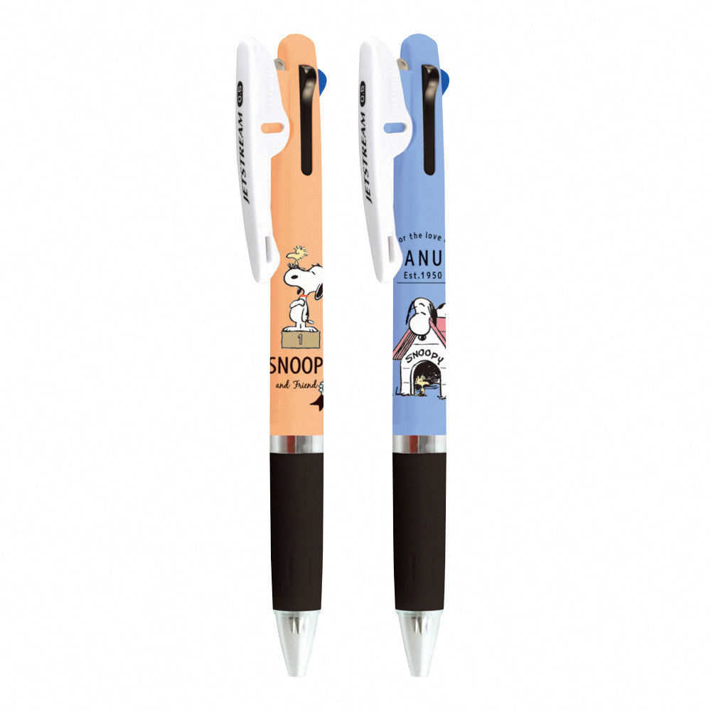 KAMIOxUNI JETSTREAM 0.5mm three-color oil pen BT21 limited edition cute pink Snoopy Doraemon