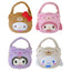 Sanrio co-branded itabag Hello Kitty Kuromi Cinnamoroll My Melody shape bag doll bag outing bag soft
