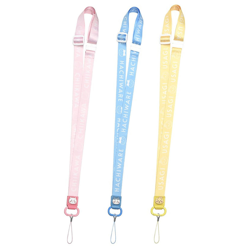 Chiikawa mobile phone neck lanyard co-branded ID strap adjustable
