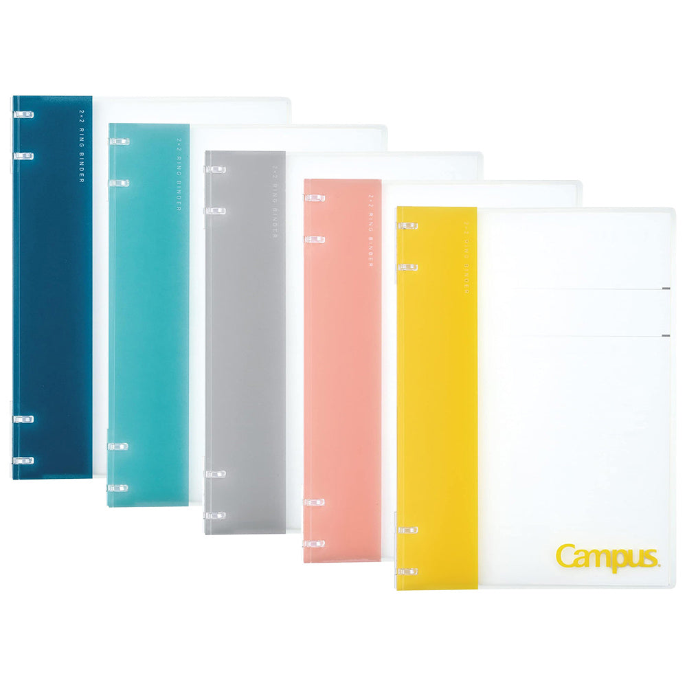 KOKUYO Campus  Ultra-Thin Loose-Leaf Notebook: Portable & Stylish Organizer