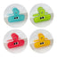 Big Eyes Acrylic Folder: Cute, Durable Cartoon Desk Organizer