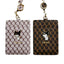 Kuromi Chic Sanrio Leather Card Holder with Telescopic Coil