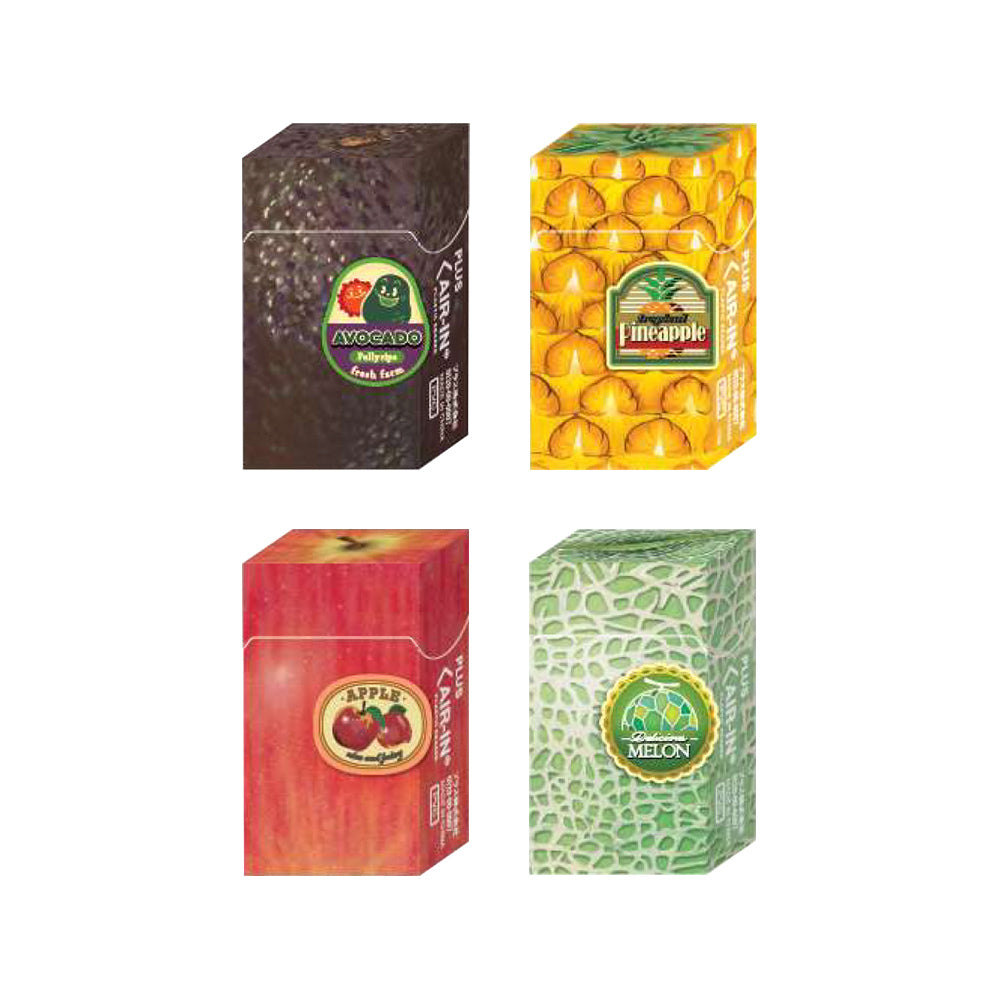 PLUS水果形橡皮擦奇異果、香蕉、柳橙、西瓜形橡皮擦趣味文具辦公學習