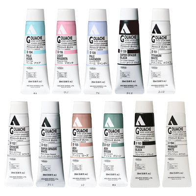Holbein Pro Acrylic Gouache: Fast-Drying, High-Performance Paint