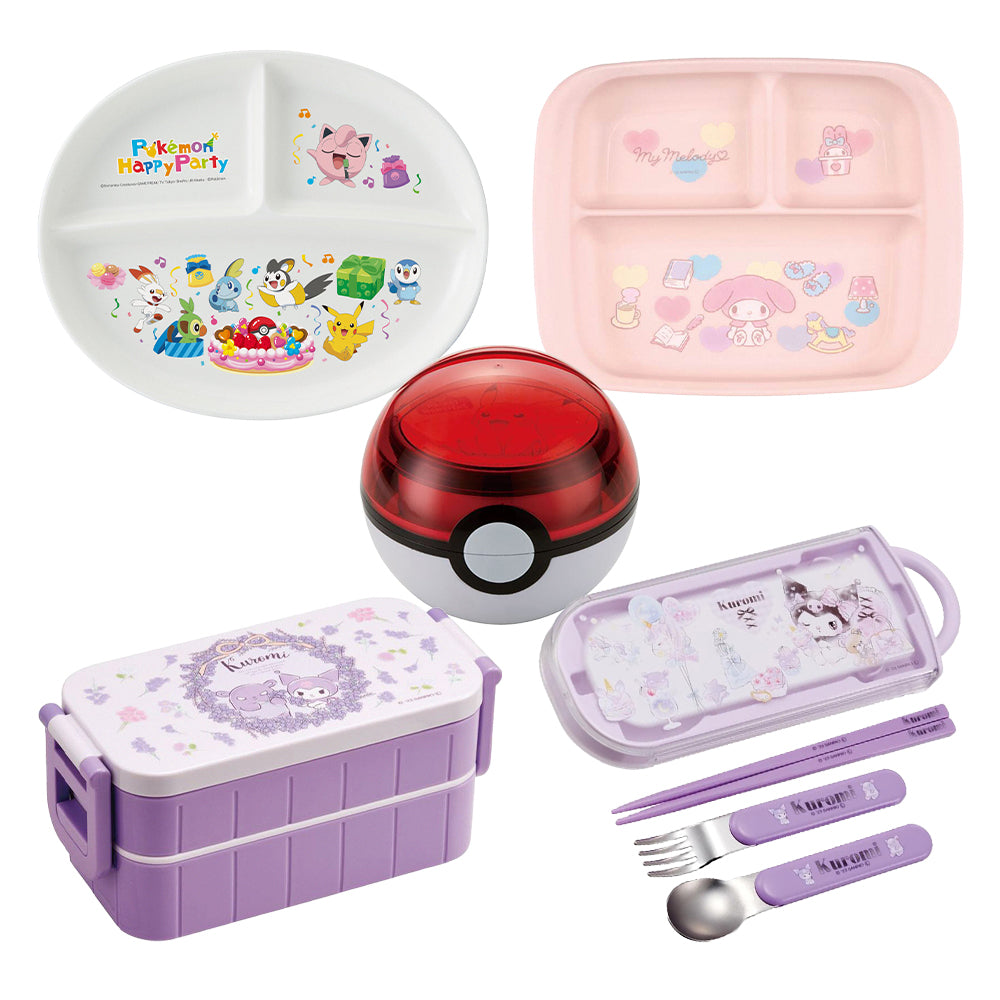 Skater Collaboration Kids Toddler Lunch Plate Pokémon