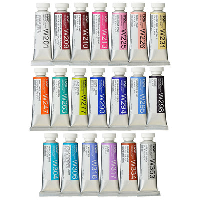 Holbein Transparent Watercolor Paint Lightfast Not Easy to Fade High Transparency Professional Grade Artist Fine Art
