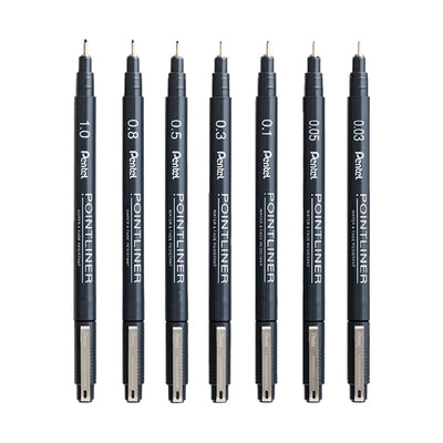 Pentel Pointliner S20P Pigment Liner Drawing Pen