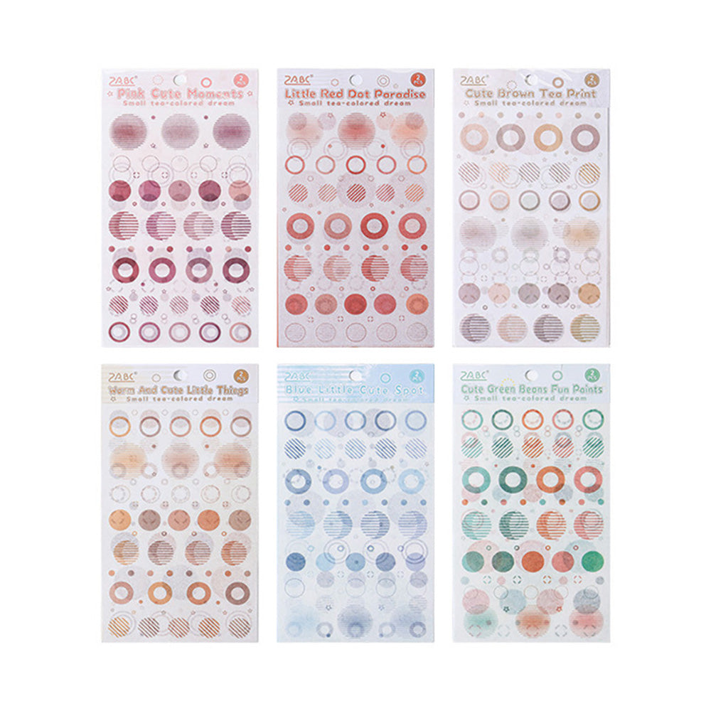 Adorable Japanese Paper Stickers for Creative Notebook Decor