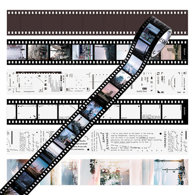 Mo·card Literary Film Series PET Tape Retro Film Transparent Handbag Decorative Sticker