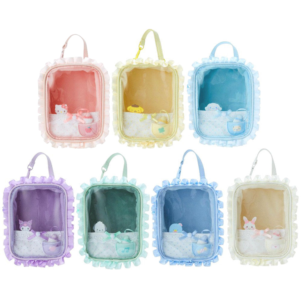 Chiikawa itabag decorative carabiner storage bag transparent idol support bag pendant pendant lightweight