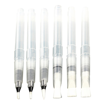 Water brush pen water pen flat head large medium small painting watercolor brush brush art school art sketching soft touch easy to carry