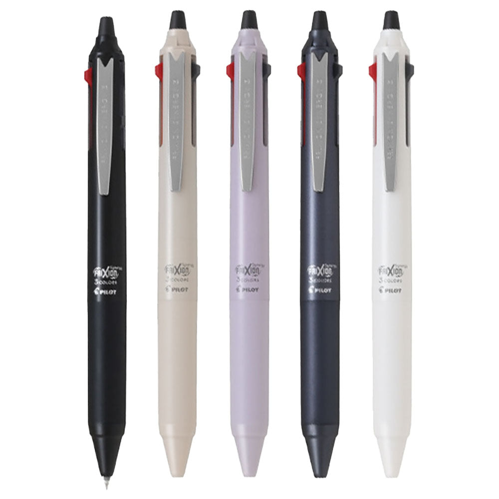PILOT FRIXION SYNERGY 3 Multi Pen – 0.4 mm Erasable Ballpoint (Black / Red / Blue) | Fine Tip, Smooth Writing | Ideal for Business & Notes