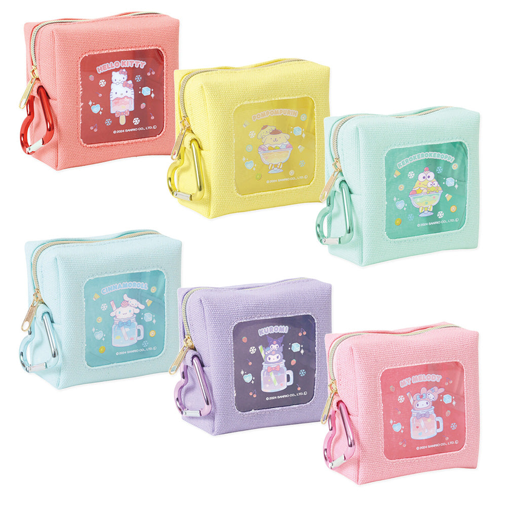 Chiikawa itabag decorative carabiner storage bag transparent idol support bag pendant pendant lightweight