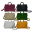 Chic Parisian Multifunctional Leather Crossbody Bag