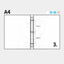 A4 Matte Binder Organizer - Durable, Fresh, Professional Design