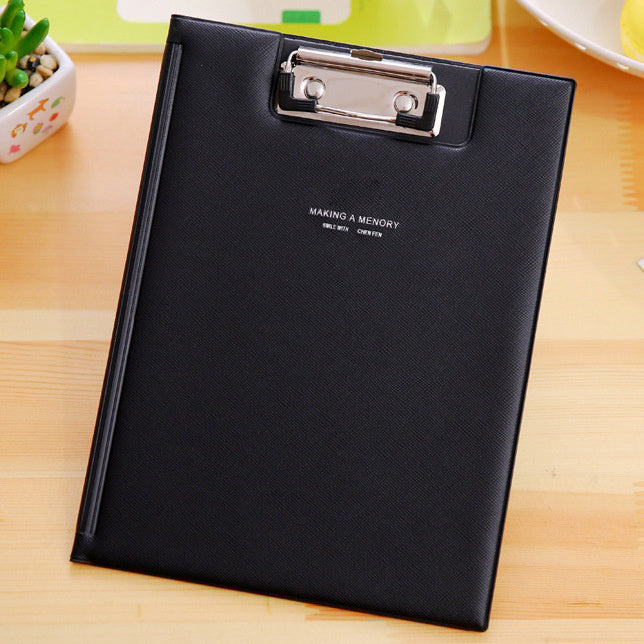 Folder Archive Document Label Candy Color A5 A4 Backing Holder Metal Storage Student Office School Stationery NP-070042 NP-070043 - CHL-STORE 