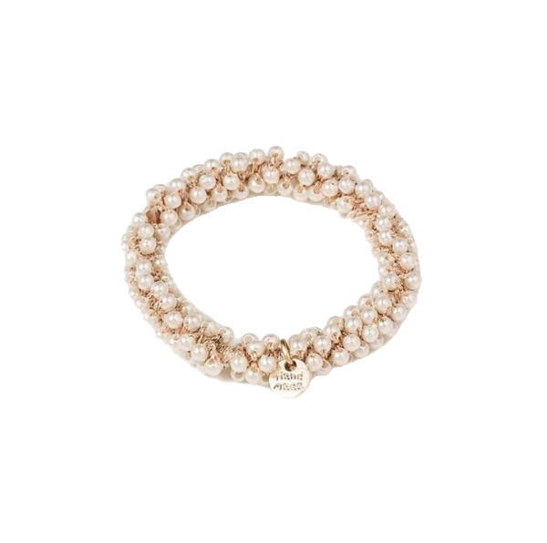 Korean girl hair ring Pearl temperament champagne hair ring hair accessories AC-000003 - CHL-STORE 