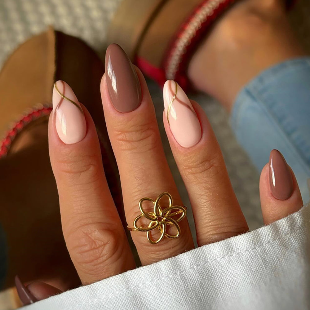 French European and American style removable nail art pieces 24 pieces/box nail stickers fingertips elegant free matching