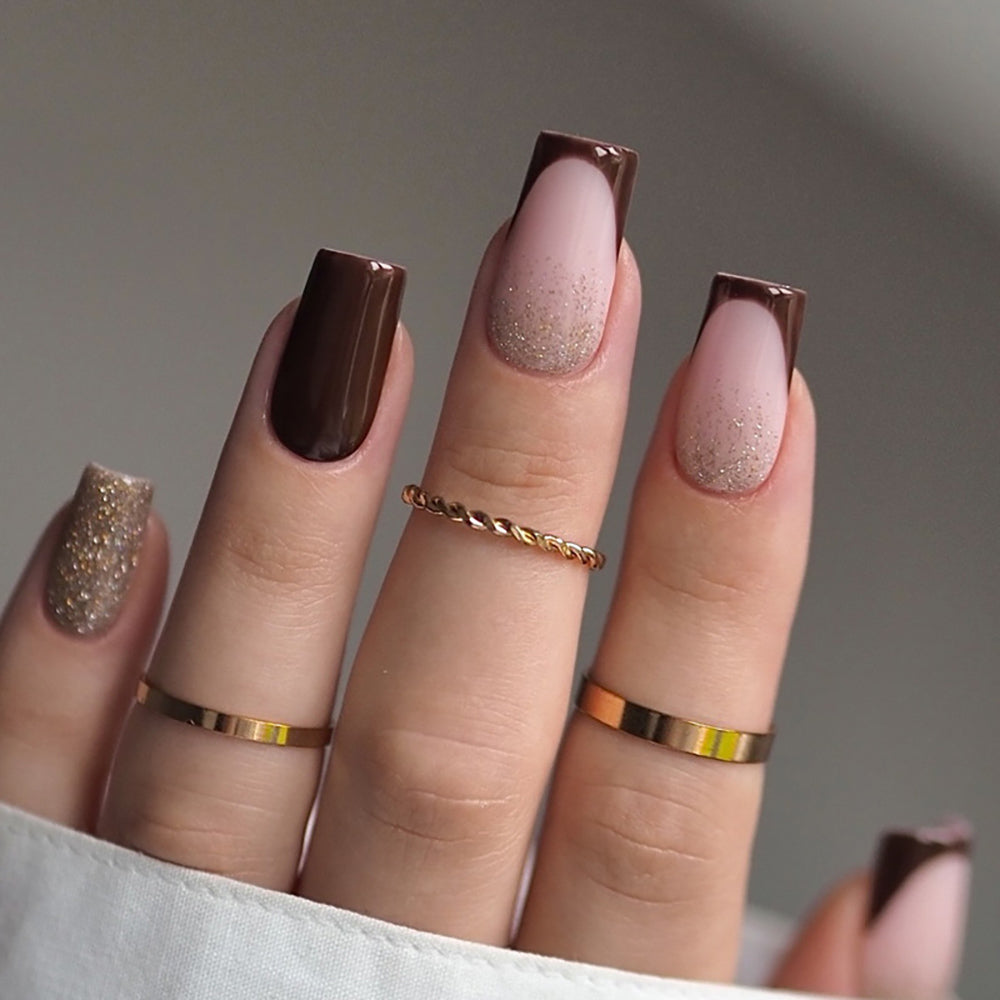 French European and American style removable nail art pieces 24 pieces/box nail stickers fingertips elegant free matching