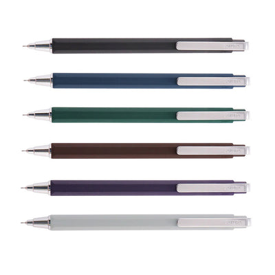 Sakura GBR20 Ballsign ID 0.4mm 0.5mm Gel Pen Ballpoint Pen Vintage Dark Ink Red Dot Design - CHL-STORE 
