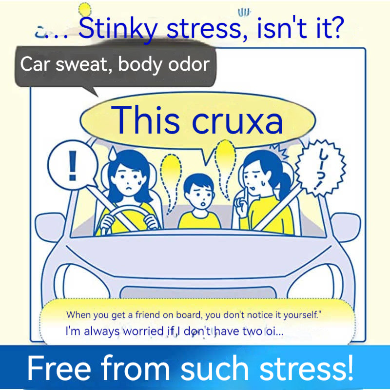 DEOX Grassy Apple Car Odor Eliminator - Fresh & Effective Deodorizer