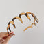 Korean style toothed wavy hairband