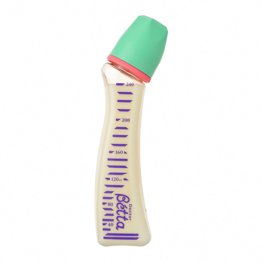 Doctor Betta Jewel Curved Baby Bottle - Anti-Colic, 240ml