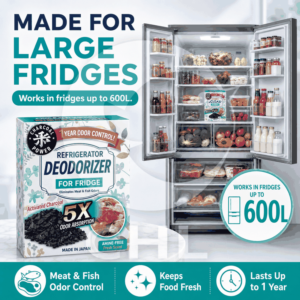 Hakugen Earth Japan-made odor-free refrigerator deodorizer deodorization activated carbon refrigeration odor elimination refrigerator deodorizer