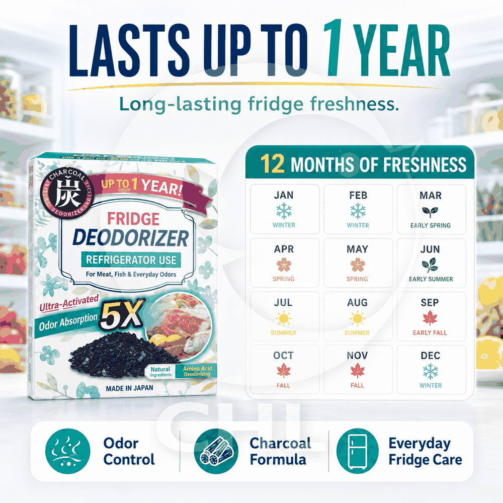 Hakugen Earth Japan-made odor-free refrigerator deodorizer deodorization activated carbon refrigeration odor elimination refrigerator deodorizer